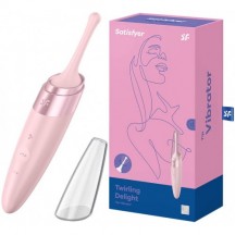 Точечный стимулятор с вибрацией Satisfyer Twirling Delight розовый