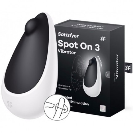 Клиторальный вибростимулятор Satisfyer Spot On 3 черный