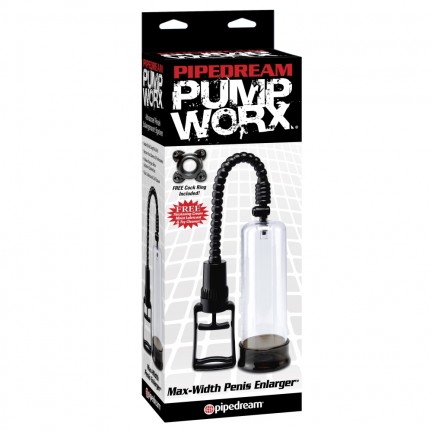 Вакуумная помпа для пениса Pump Worx Max-Width Penis Enlarger