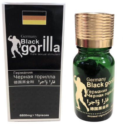 Возбуждающие капсулы для мужчин Black Gorilla 10 шт