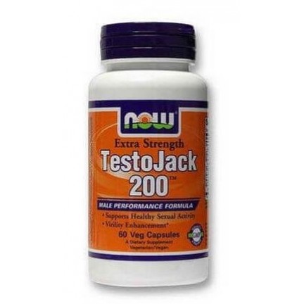 Бад для мужчин Now TestoJack 200 60 капсул