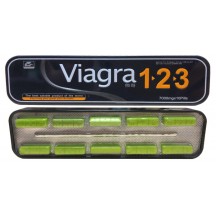 Возбуждающие капсулы для мужчин Viagra 1-2-3 10 шт