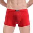 Красные мужские био трусы Vince Klein c турмалином для потенции XL