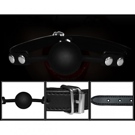 Набор Deluxe Bondage Kit (маска, вибростимулятор точки G, плеть, кляп-шар)