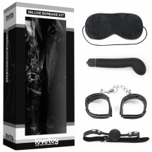 Набор для ролевых игр Deluxe Bondage Kit (маска наручники кляп G-вибратор)