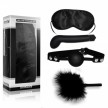 Набор Deluxe Bondage Kit (маска тиклер кляп G-вибратор)