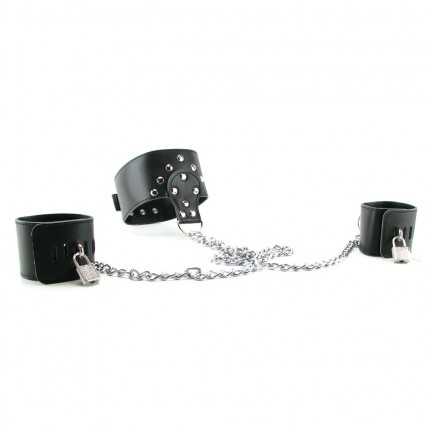 Наручники FF Leather Collar and Cuffs
