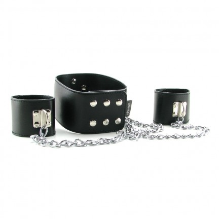 Наручники FF Leather Collar and Cuffs