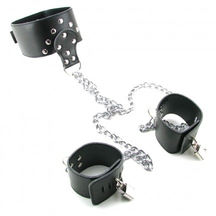 Наручники FF Leather Collar and Cuffs