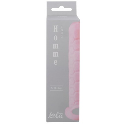 Фаллоудлинитель с кольцом Homme Pink Long + 3 см