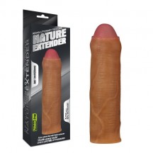 Удлиняющая закрытая насадка мулат Revolutionary Silicone Nature Extender-Uncircumcised + 4 см