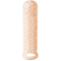 Фаллоудлинитель с кольцом Homme Long Flеsh + 3 см
