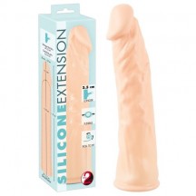 Удлиняющая насадка на пенис Silicone Extension + 2,5 см