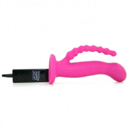 Насадка к трусикам 10-Function Silicone Love Rider Double Riders