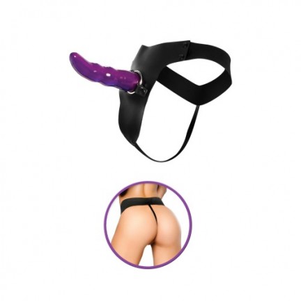 Женский страпон Ffs Grooved G-Spot Strap-On