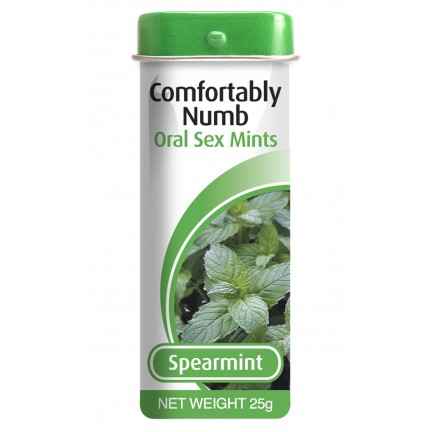 Леденцы для орального секса со вкусом мяты Comfortably Numb Oral Sex Mints 25 гр