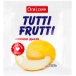 Съедобный лубрикант со вкусом сочной дыни Tutti-Frutti OraLove 4 мл, пробник