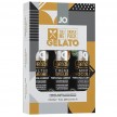 Набор оральных лубрикантов JO Gelato Tri-Me Triple Pack 3 шт.