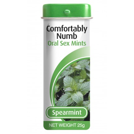 Леденцы для глубокого минета со вкусом мяты Comfortably Numb Oral Sex Mints 25 гр