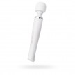 Перезаряжаемый белый вибромассажер Super massager с 10 режимами вибрации