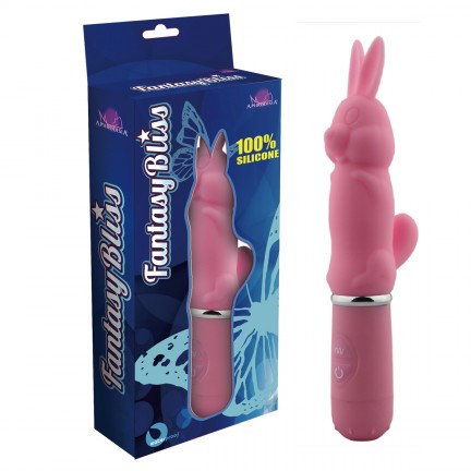 Вибратор кролик 10 Function Rabbit розовый