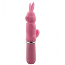 Вибратор кролик 10 Function Rabbit розовый