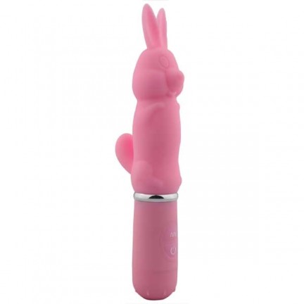 Вибратор кролик 10 Function Rabbit розовый