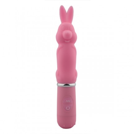 Вибратор кролик 10 Function Rabbit розовый