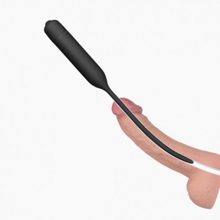 Уретральный буж с вибрацией Silicone Vibrating Urethral Dilator