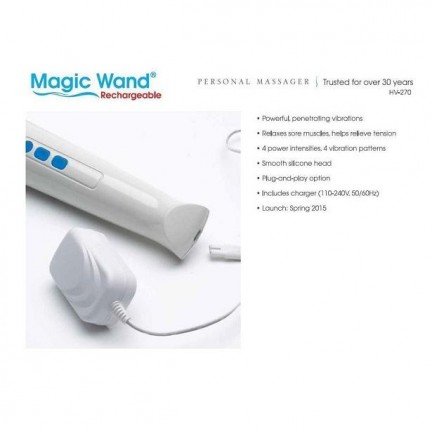 Вибромассажер Hitachi Magic Wand Rechargeable HV-270