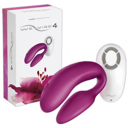 We-Vibe 4 Вибромассажер розовый с дистанционным пультом