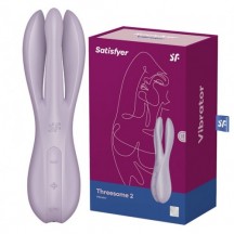 Вибростимулятор клитора и половых губ Satisfyer Threesome 2 Violet