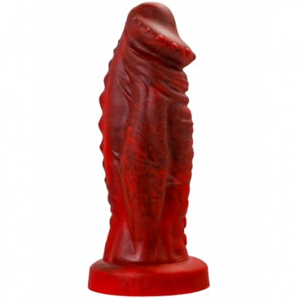 Искушающий фантазийный вибратор из жидкого силикона Black and Red by Toyfa Monster Saur 20 см Искушающий фантазийный вибратор из жидкого силикона Black and Red by Toyfa Monster Saur 20 см