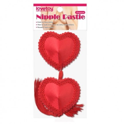 Пэстисы для груди d Heart Tassels Nipple Pasties