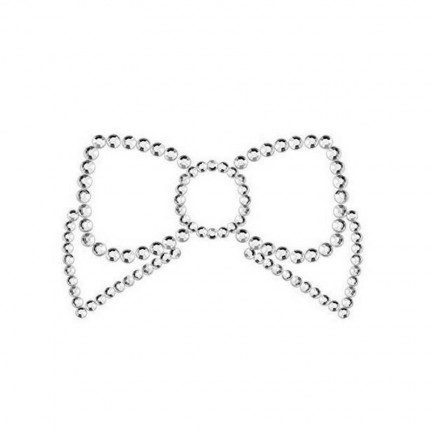 Пэстисы Bijoux Mimi Bow Silver серебристые