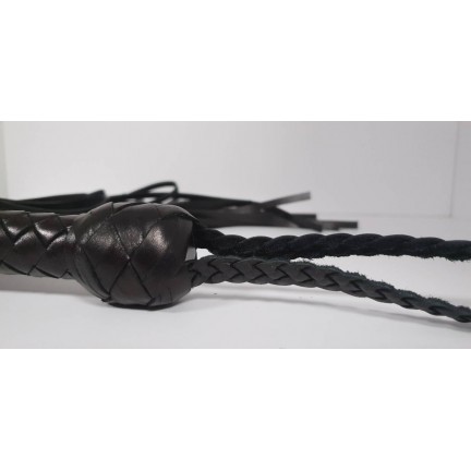 Шикарная кожаная плеть с шипами Hand Made