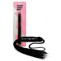 Мини-кнут с ручкой в виде пениса Pecker Tickle Whip