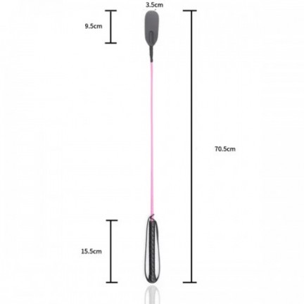 Классический черно-розовый БДСМ стек 70 см
