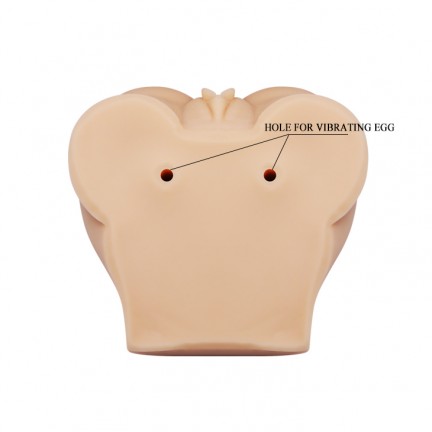 Шикарный мастурбатор попка с двойным виброэлементом