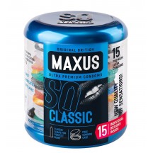 Презервативы Maxus №15 Classic в металлическом кейсе