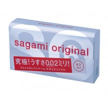 Полиуретановые презервативы Sagami Original 0,02 6 шт