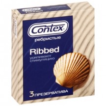 Презервативы Contex №3 Ribbed с ребрами