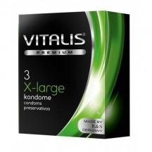 Презервативы Vitalis Premium №3 X-Large - увеличенного размера