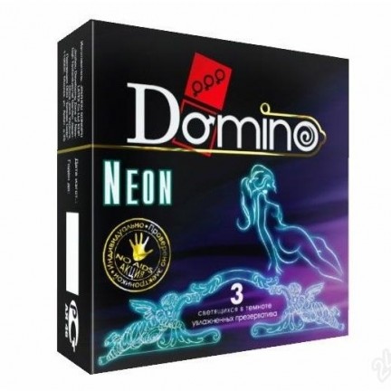 Неоновые презервативы Domino Neon №3