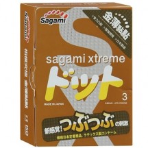 Презервативы усиливающие ощущения Sagami Xtreme Feel Up 3 шт