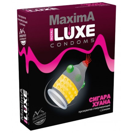 Презерватив Luxe Maxima Сигара Хуана 1 шт