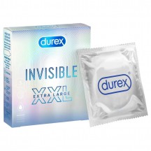 Презервативы Durex №3 Invisible XXL ультратонкие увеличенного размера