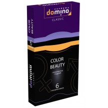 Разноцветные презервативы Domino Classic Colour Beauty 6 шт