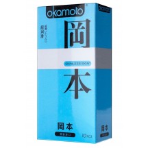 Презервативы Okamoto Skinless Skin Super Lubricative №10 с обильной смазкой