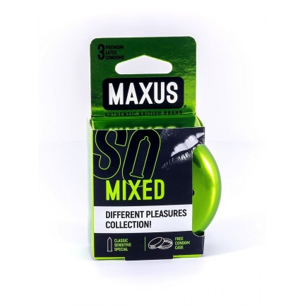 Презервативы Maxus №3 Mixed микс